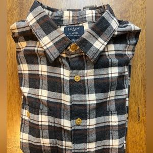 New J Crew Super Soft Flannel Long Sleeve Button down Shirt